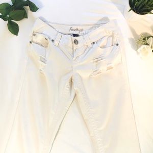 White Denim Jeans